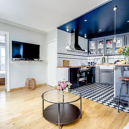 Ac & 10min From Marais L Center Of Apartman *