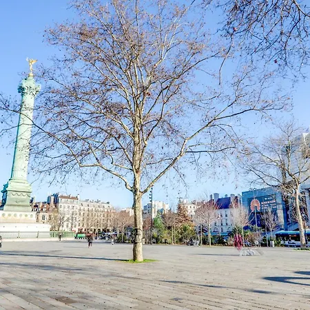 Ac & 10min From Marais L Center Of Apartman Párizs