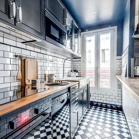 Ac & 10min From Marais L Center Of Apartment Paris