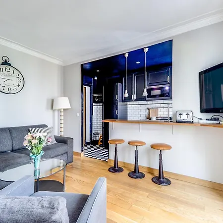 Apartman Ac & 10min From Marais L Center Of Párizs